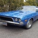 73 DODGE CHALLENGER RALLY 340 4 SPEED PISTOL GRIP B5 BLUE FRESH BARE METAL RESTO