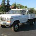 74 1974 F350 REGULAR CAB 4X4 FLAT BED DUAL REAR WHEELS
