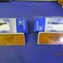 74-79 Corvette  Left & Right Pair Front Side Marker  Lamp Lens