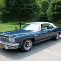 75 Buick LeSabre Convertible Air Cond. - Stunning!  Indigo Metallic Blue & White