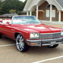 75 BUICK LESABRE CUSTOM CONVERTIBLE POWER TOP 2 OWNERS 48K MILES ORIGINAL 455