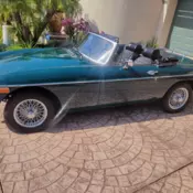 77 MG MGB Convertible! 1 Owner, CA Car! Beautiful. Drives great!