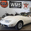 77 White Vette Automatic Chevy Stingray Small Block V8 Power Classic Show Car 78