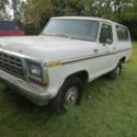 78 1978 FORD BRONCO XLT RANGER TRAILER SPECIAL 4X4