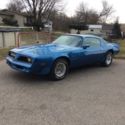 78 trans am WS6 real Martinique blue car. 79 W72 engine no reserve