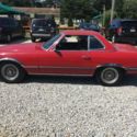 80 Mercedes 280SL W107 R107 Euro Headlamps and Bumpers M110 Engine Both Tops