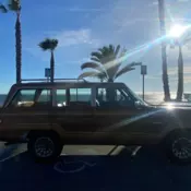 82 jeep grand wagoneer limited gold