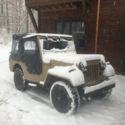 82 Jeep Mitsibishi J59 (Willys CJ3B)