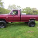 83 1983 FORD F150 REGULAR CAB LONG BED 4.9 6 CYL 4X4 LIFTED
