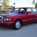 84 Mercedes Benz 300SD W126 Turbo Diesel Xlnt Shape Monochrome Paint 300D 240D