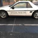 84 pontiac fiero Indy 500 pace car replica