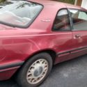 87 Ford Thunderbird 2.3Liter Turbo Coupe Canyon Red