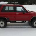 87 Toyota 4-Runner SR5 4x4 5-Speed 22RE  186k Orig Miles 84 85 86 Deluxe Red A/C