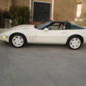 88 Chevrolet Corvette/35th Anniversary White on White 2885 Original miles *MINT