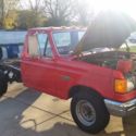 88 ford  f350 diesel  2 wheel drive no bed