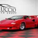 89 Countach 25th Anniversary Ed - RARE - Rosso Perleto / Tan! Only 19K Miles!