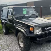 ‘89 Land Cruiser 70 Series Turbo Diesel Right Hand Drive