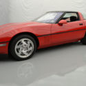 90 Corvette ZR1 6spd Manual VERY low original 127miles Red/Black Both tops