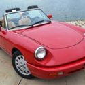 91 Alfa Romeo Spider 5 speed 22K mile amazing original mint Veloce options