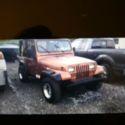 91 JEEP WRANGLER  YJ 350 AUTO  PROJECT