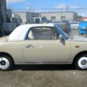 91 NISSAN FIGARO TOPAZ MIST 1/2000 MADE 47K KM USA LEGAL NEEDS SOME TLC NO RUST
