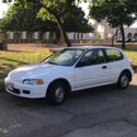92 Honda Civic Hatchback NR Manuel All Original Rare 72k clean title well kept