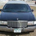 93 Black Cadillac Fleetwood Limo Blue Interior 78K Miles Superior Coach