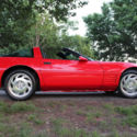 93 Chevy CORVETTE C4 84k Miles LT1 Auto LEATHER 40th Anniversary TORCH RED Nice