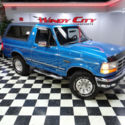 94 Ford Bronco XLT 4x4 5.8 Low Miles Super Clean Texas Truck Rare Brilliant Blue