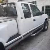 94 gmc Sierra truck king cab white stepside