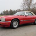 94 JAGUAR XJS CONVERTIBLE 4.0L AUTO RARE RED/TAN ONLY 55KMI NEW TIRES BEAUTIFUL!