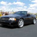 94 Mercedes SL500, with both tops