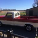 968 Ford F-100 Ranger Pickup Truck 65000 Original Miles North Carolina Truck