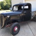 A 1936 Model Ford 1/2 Ton Pickup Flathead V8 Hot Rod Barn Find