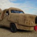A Tribute Mutt Cutts Van from the Movie Dumb and Dumber, SHAGGIN WAGON