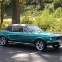 ABSOLUTELY STUNNING 1968 MUSTANG CUSTOM! RARE GULF STREAM AQUA! CHROME MAGS!