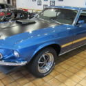 Acapulco Blue 1969 Ford Mustang Mach 1 428 R-Code 4 Speed Restored Marti Report