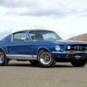 Acapulco Blue Ford Mustang with 72,990 Miles available now!