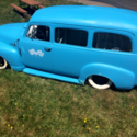 Air Ride 1951 Chevy 3100 Suburban Carryall Panel Bagged Rat Rod Hot Rod Air Ride