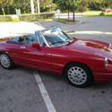 Alfa Romeo 1994 Spider Veloce CE, RED WITH BLACK INTERIOR