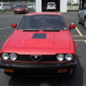 Alfa Romeo Alfetta GTV6 1986 New Factory Red Paint Super Clean Car Clear Title