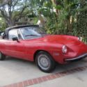 ALFA ROMEO SPIDER 1974 CALIFORNIA CAR RED - NO SMOG REQUIRED - GOOD BONES