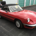 Alfa Romeo Spider 1987, 41.7K Miles! Fresh Paint Brand New Interior and Soft Top