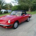ALFA ROMEO  SPIDER GRADUATE NON RESERVE AUCTION