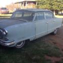 All original 1953 Nash 4 dr/Glass is good some spare parts Running when parked