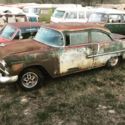 All Original 1955 Chevy 2 door post 210 orig Texas Sunbaked Patina Paint Videos