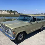 All original paint, dash and interior SJ Wagoneer  4 wheel drive  4 Dr  360 V8