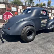 All steel 1941 Willys coupe Gasser blown 354 Hemi