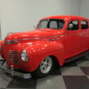 ALL-STEEL VIPER RED '40, STRONG 350 V8, 700R4, DUALS, LOTS OF PWR OPTIONS, A/C!