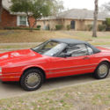 Allante 1991 Red Exterior, Black Interior, Electronic Dash